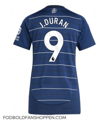 Aston Villa Jhon Duran #9 Tredjetrøje Dame 2024-25 Kortærmet